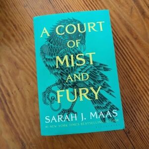 A Court of Mist and Fury by Sarah J. Maas - Teal Cover